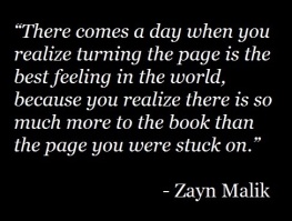 Turning the page